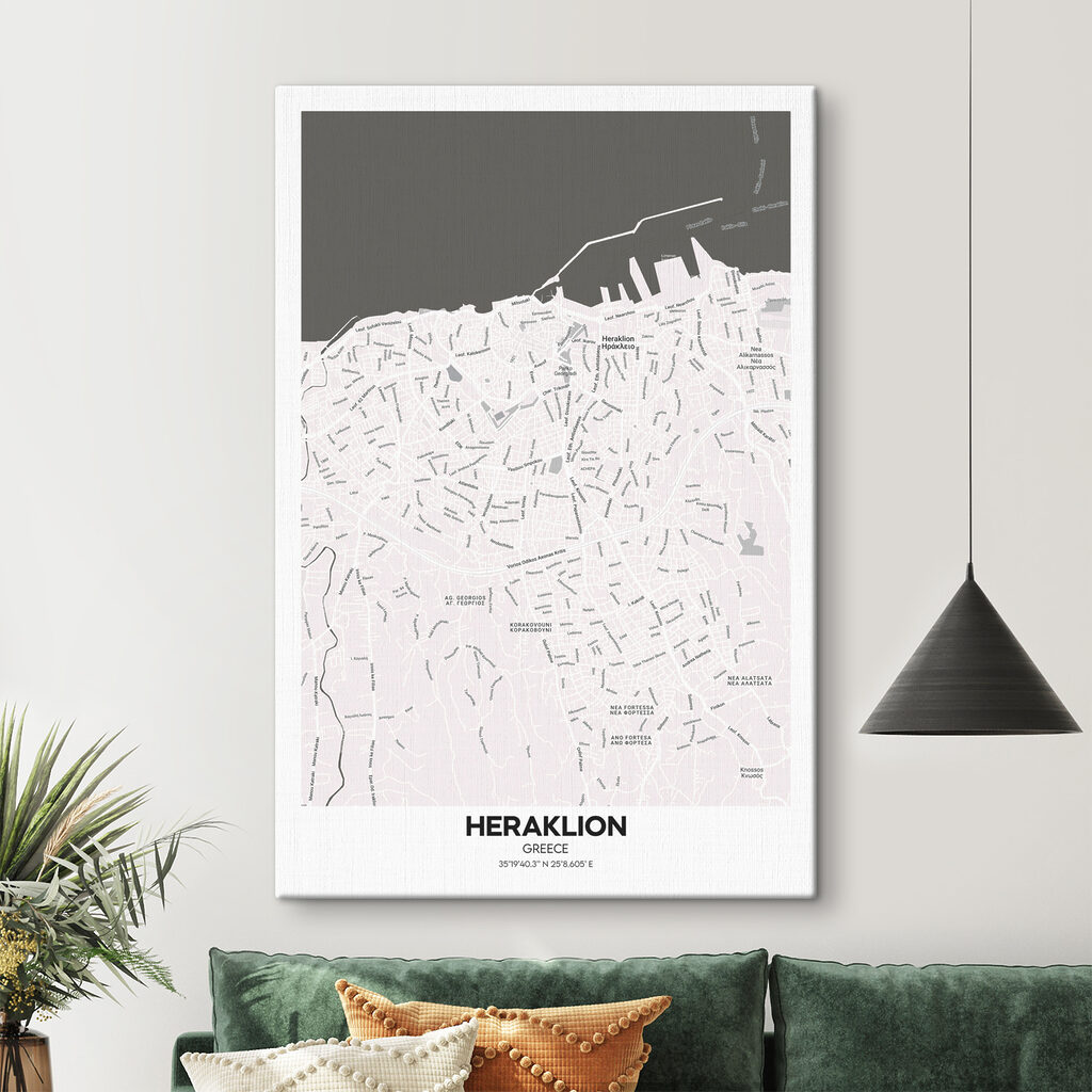 A map of a city