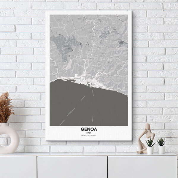 Cuadros Un mapa de la costa (SKU: s37865) Cuadros Cuadros Un mapa de la costa (SKU: s37865)
