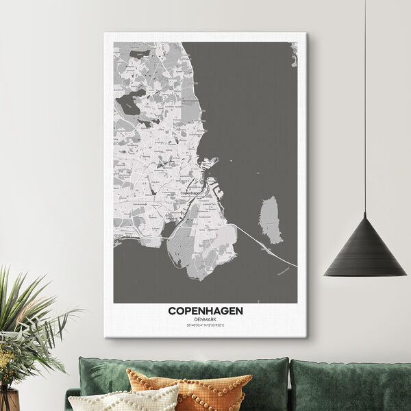 A map of a city