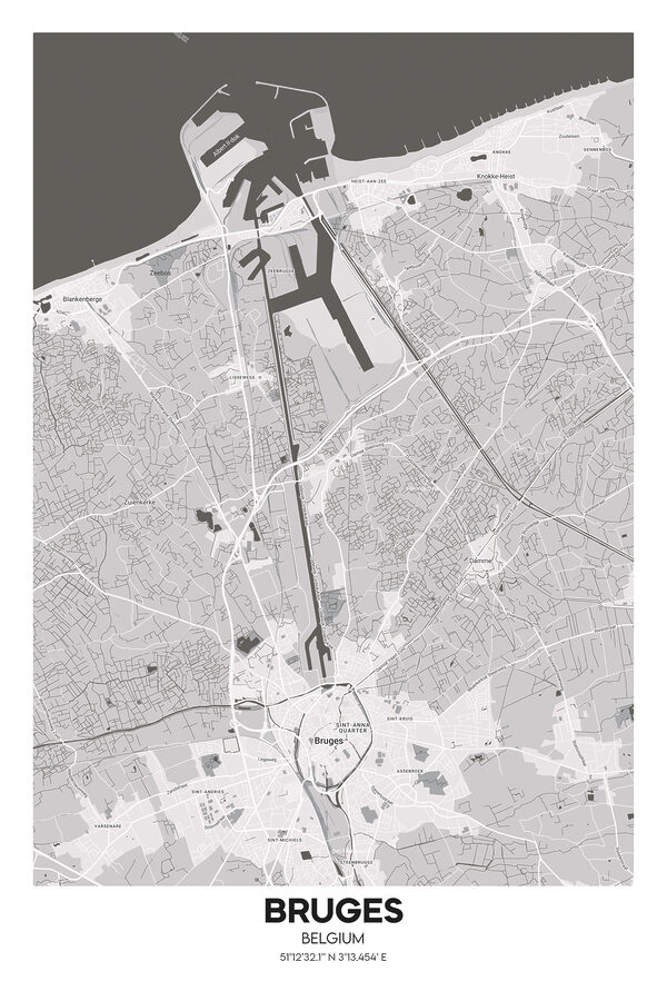 A map of a city