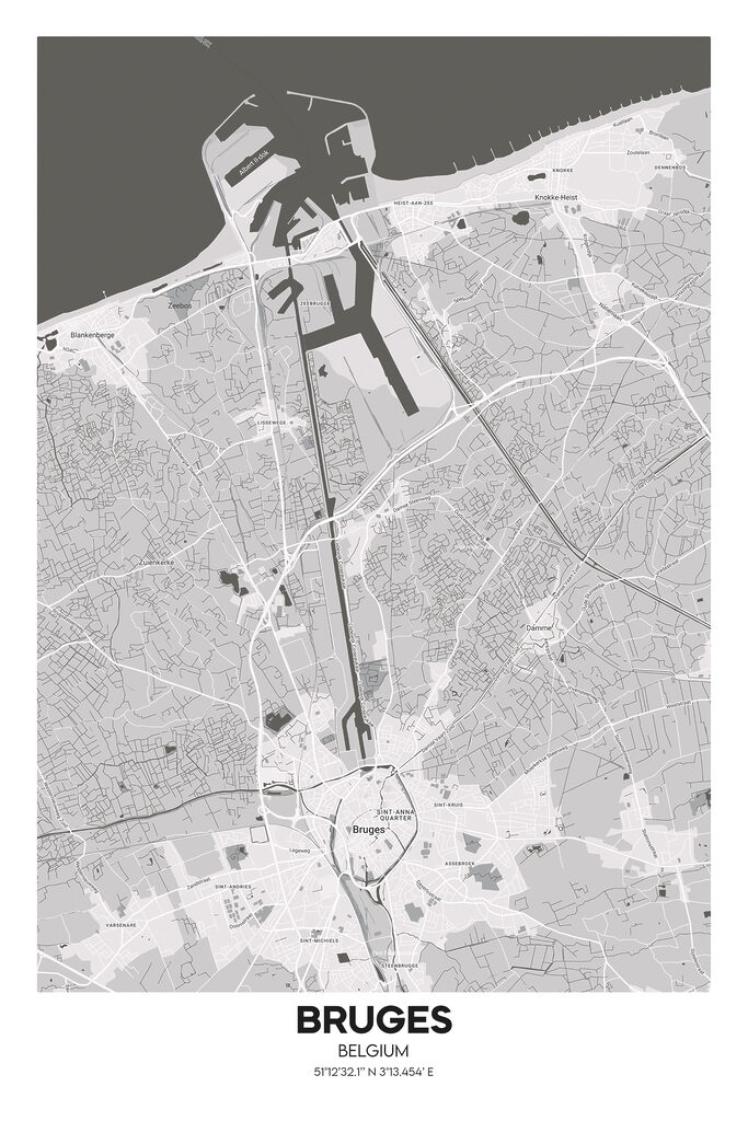 A map of a city