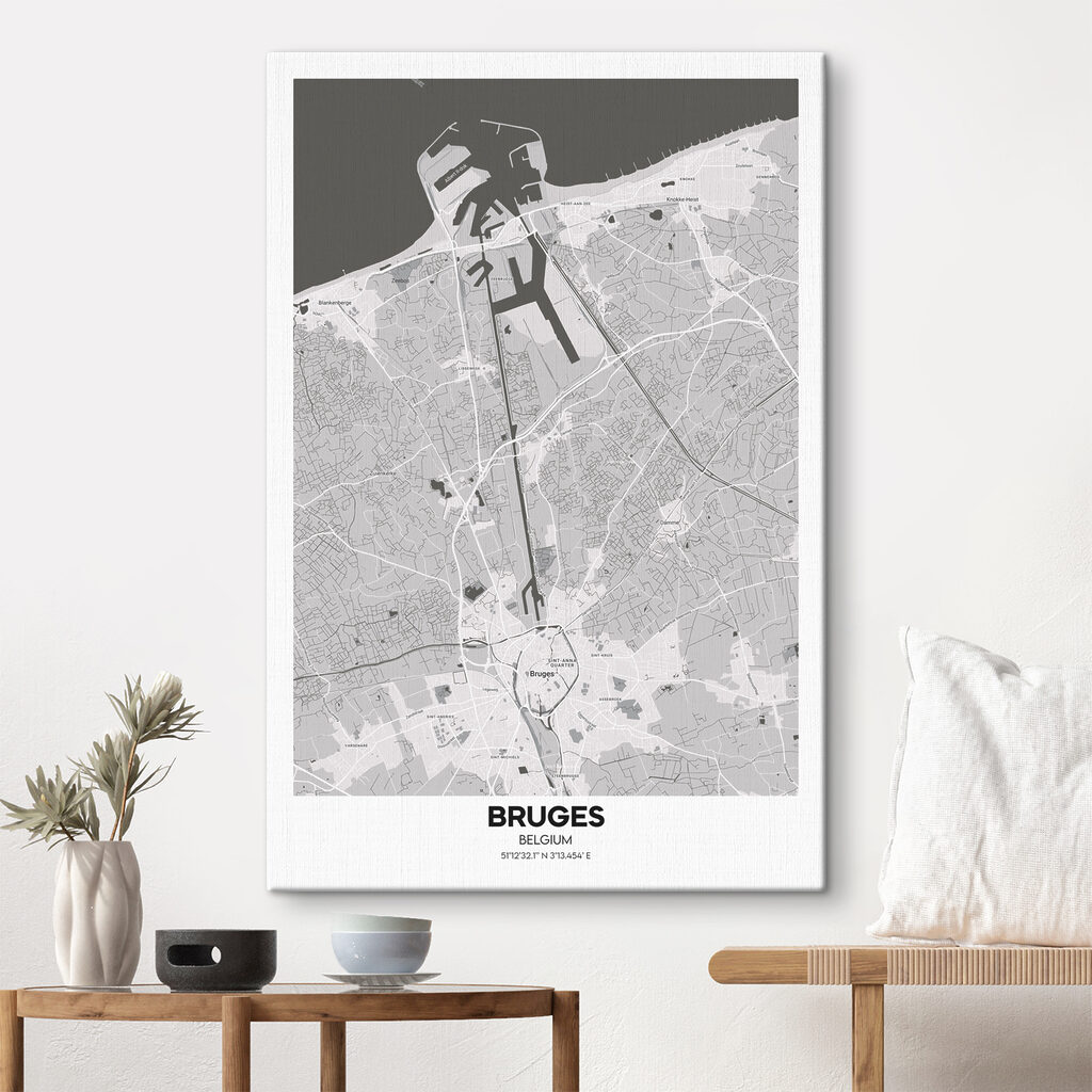 A map of a city