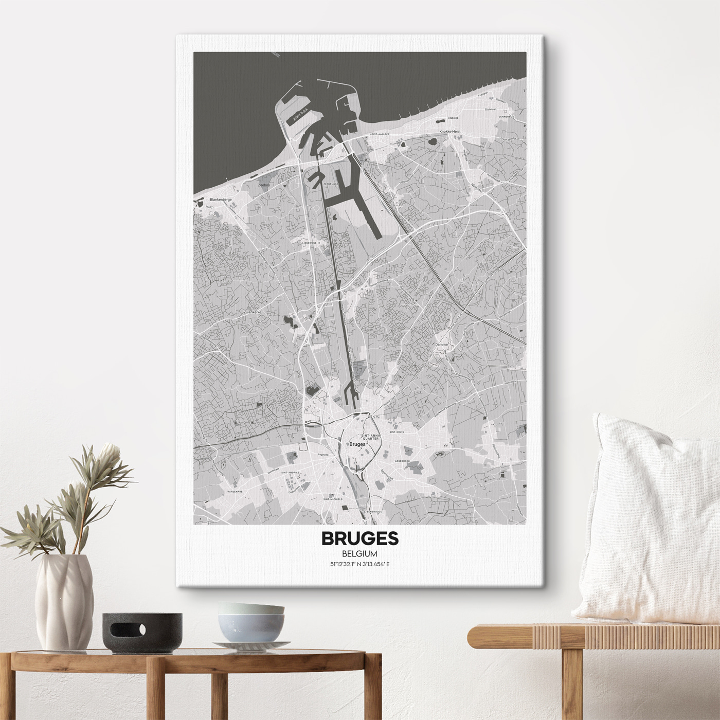 A map of a city