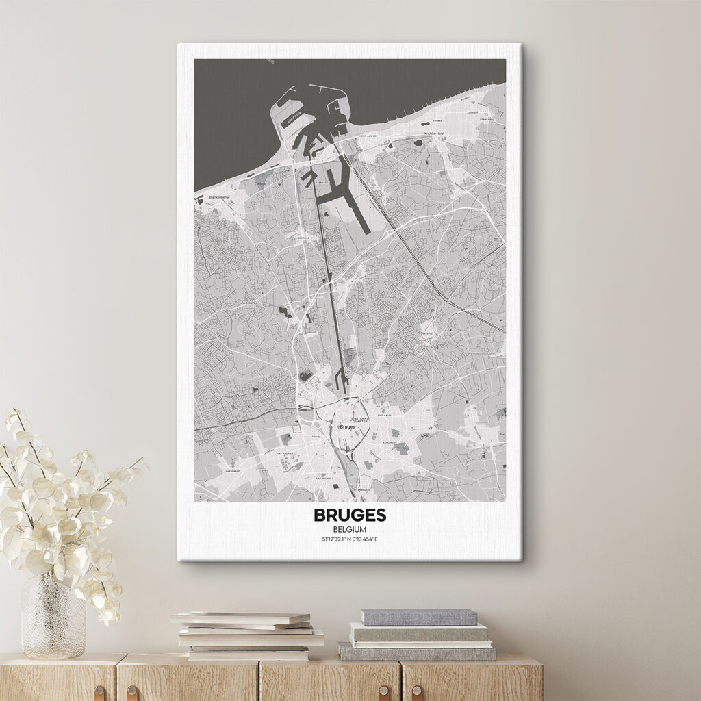 A map of a city