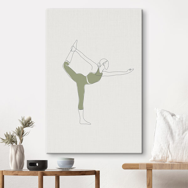 Cuadros Una mujer haciendo una postura de yoga (SKU: s37993) Cuadros Cuadros Una mujer haciendo una postura de yoga (SKU: s37993)