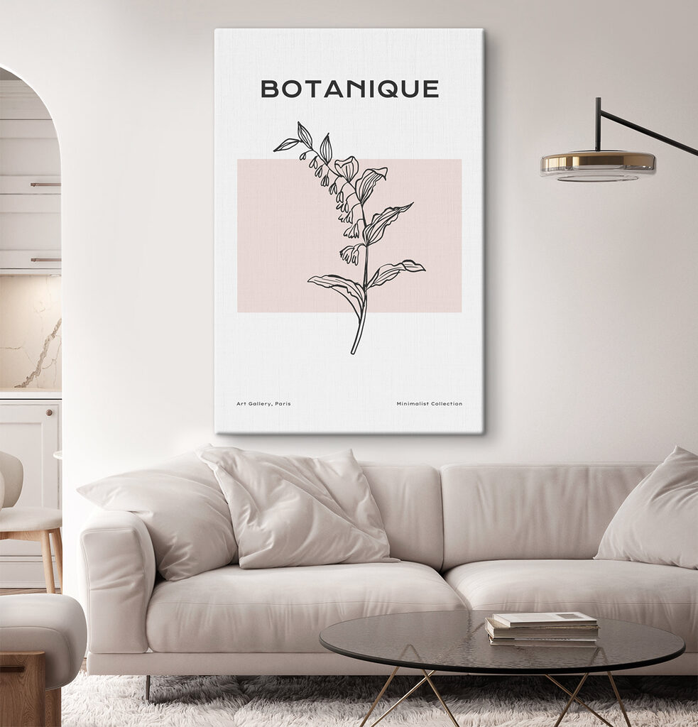 A drawing of a plant