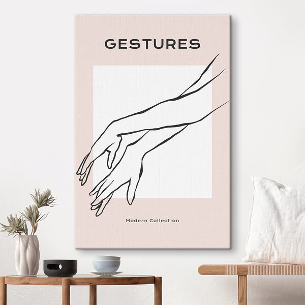 Cuadros Cuadros Un dibujo de dos manos (SKU: s37932)