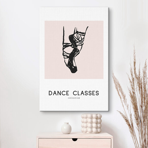 Cuadros Un dibujo en blanco y negro de los pies de una bailarina de ballet (SKU: s37943) Cuadros Cuadros Un dibujo en blanco y negro de los pies de una bailarina de ballet (SKU: s37943)