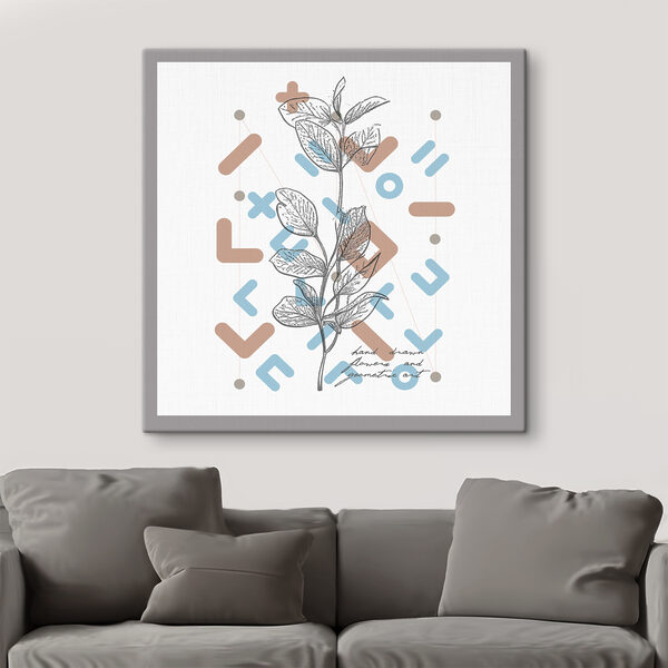 Cuadros Un dibujo de una planta (SKU: s38027) Cuadros Cuadros Un dibujo de una planta (SKU: s38027)