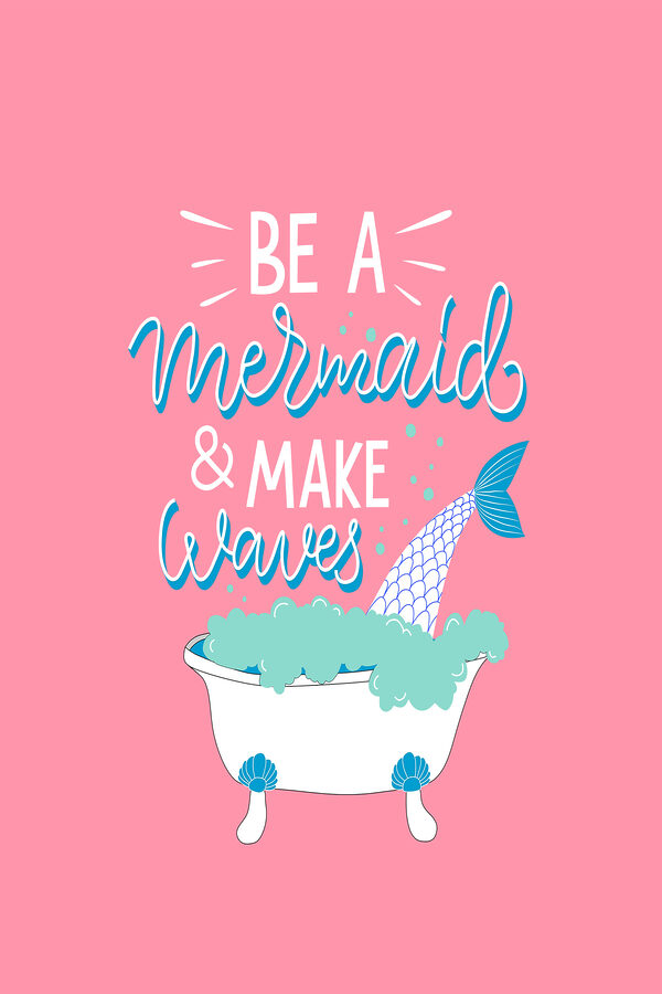 A mermaid tail in a bathtub A mermaid tail in a bathtub