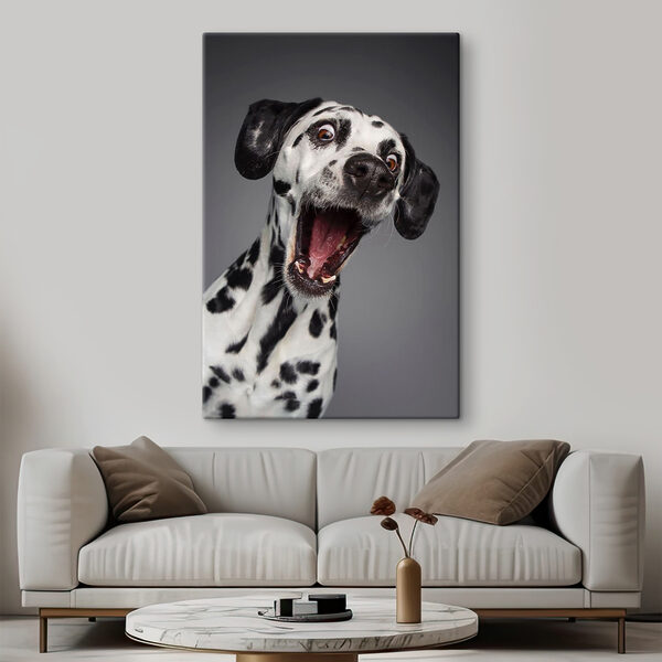 Cuadros Un perro con la boca abierta (SKU: s37752) Cuadros Cuadros Un perro con la boca abierta (SKU: s37752)
