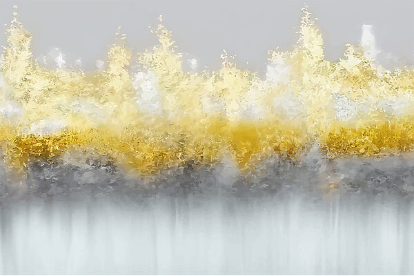 A yellow and grey smoke
