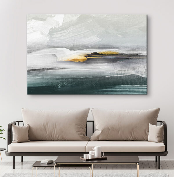 A painting of a landscape