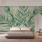 Fotomurales Primer plano de una planta