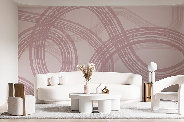 Un fondo morado y blanco con círculos Un fondo morado y blanco con círculos