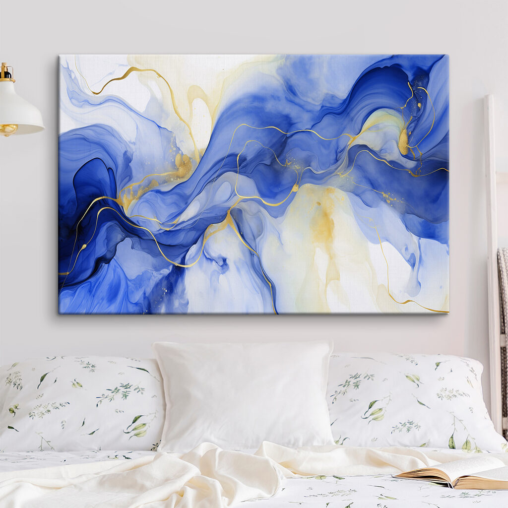 Blue Waves and Flowing Lines