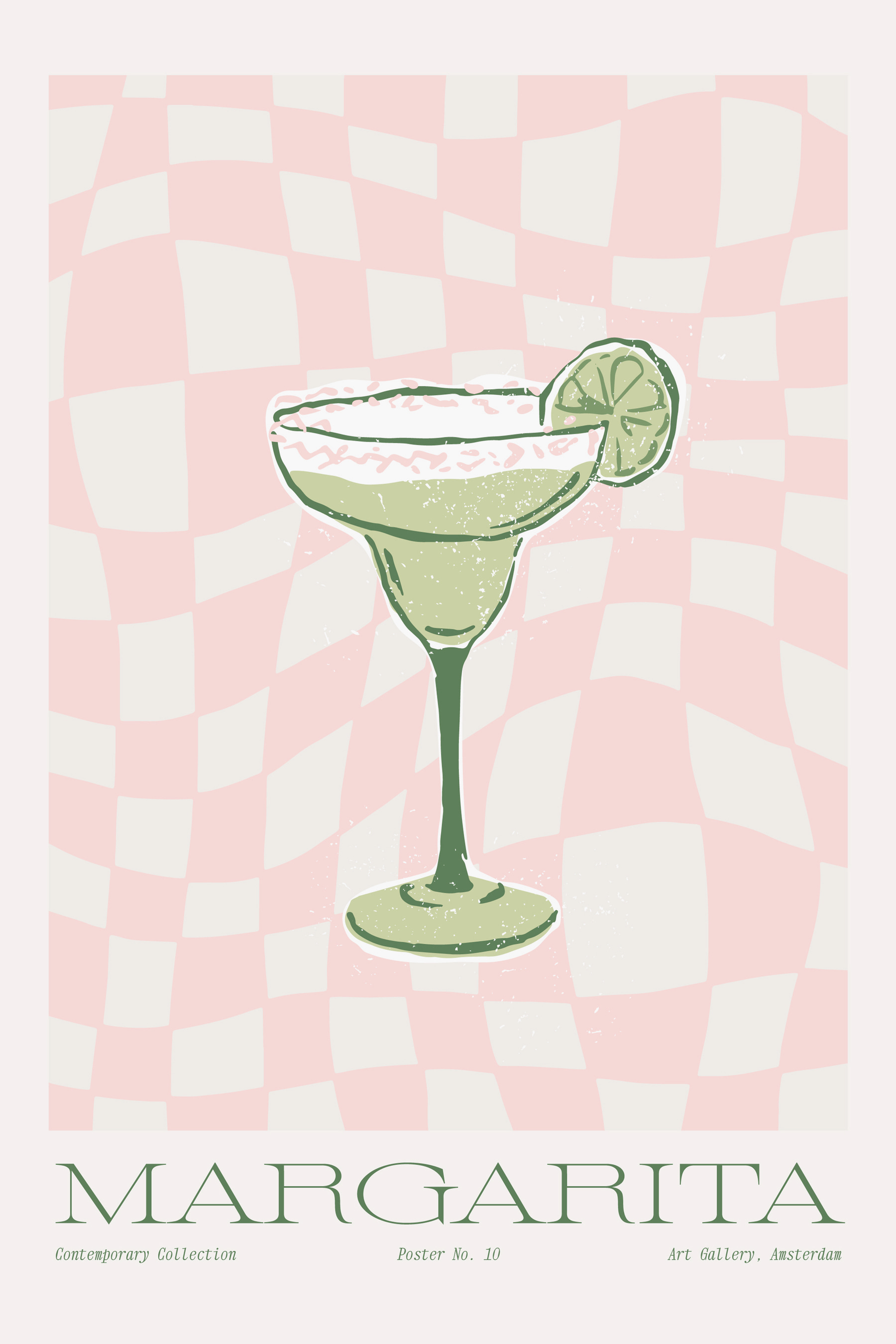 A glass with a lime wedge A glass with a lime wedge