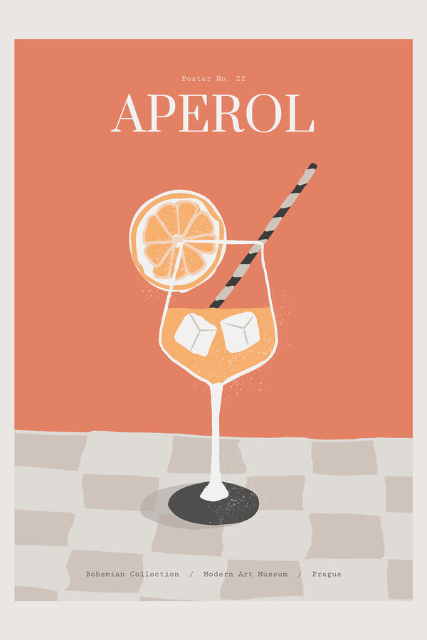 A poster of a drink