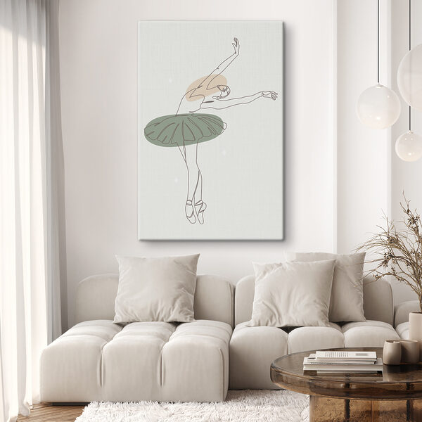 Cuadros Un dibujo de una bailarina (SKU: s38076) Cuadros Cuadros Un dibujo de una bailarina (SKU: s38076)