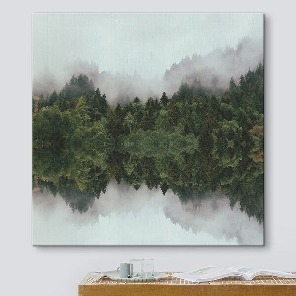 Cuadros El reflejo de los árboles en el agua (SKU: s38046) Cuadros Cuadros El reflejo de los árboles en el agua (SKU: s38046)