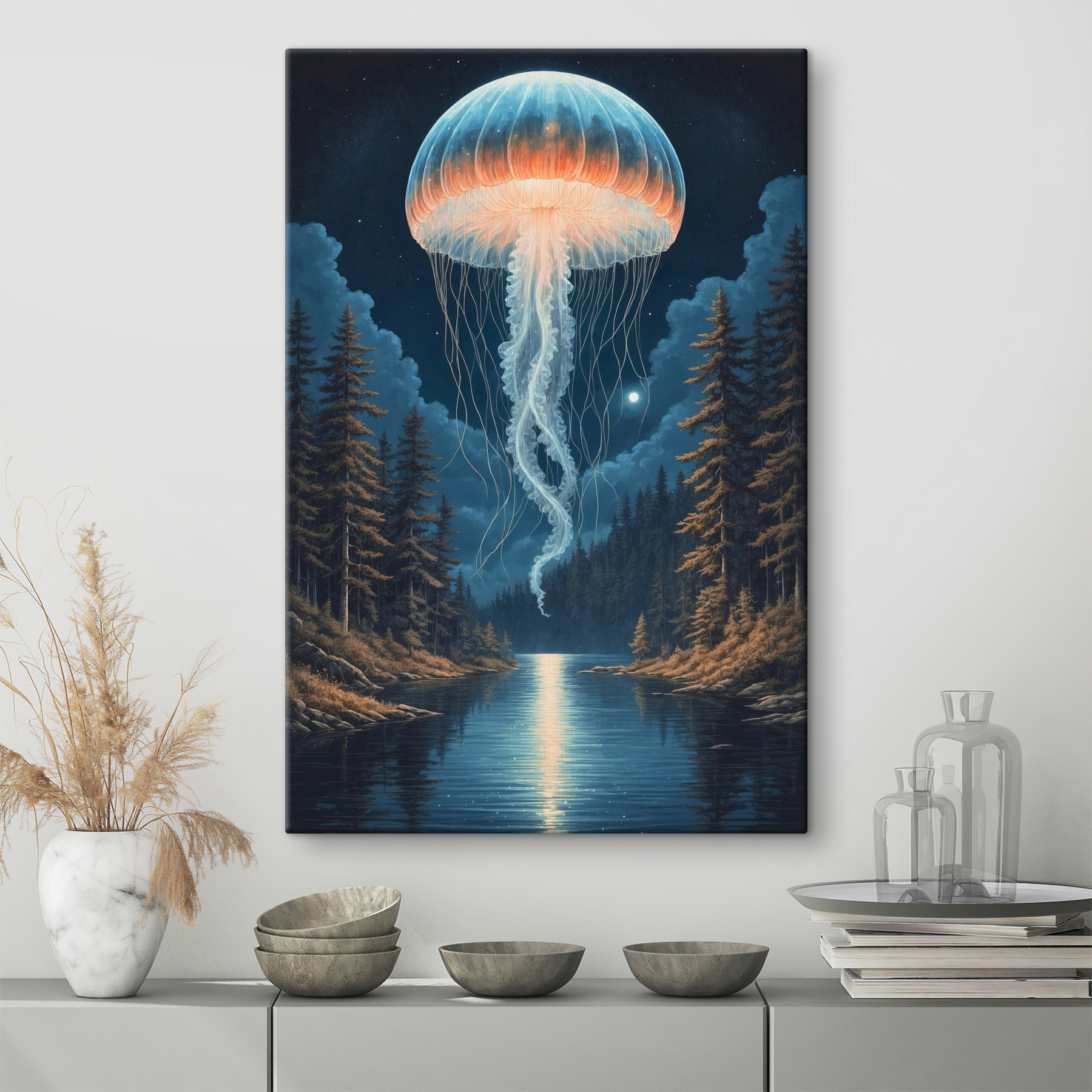 A jellyfish in the sky A jellyfish in the sky