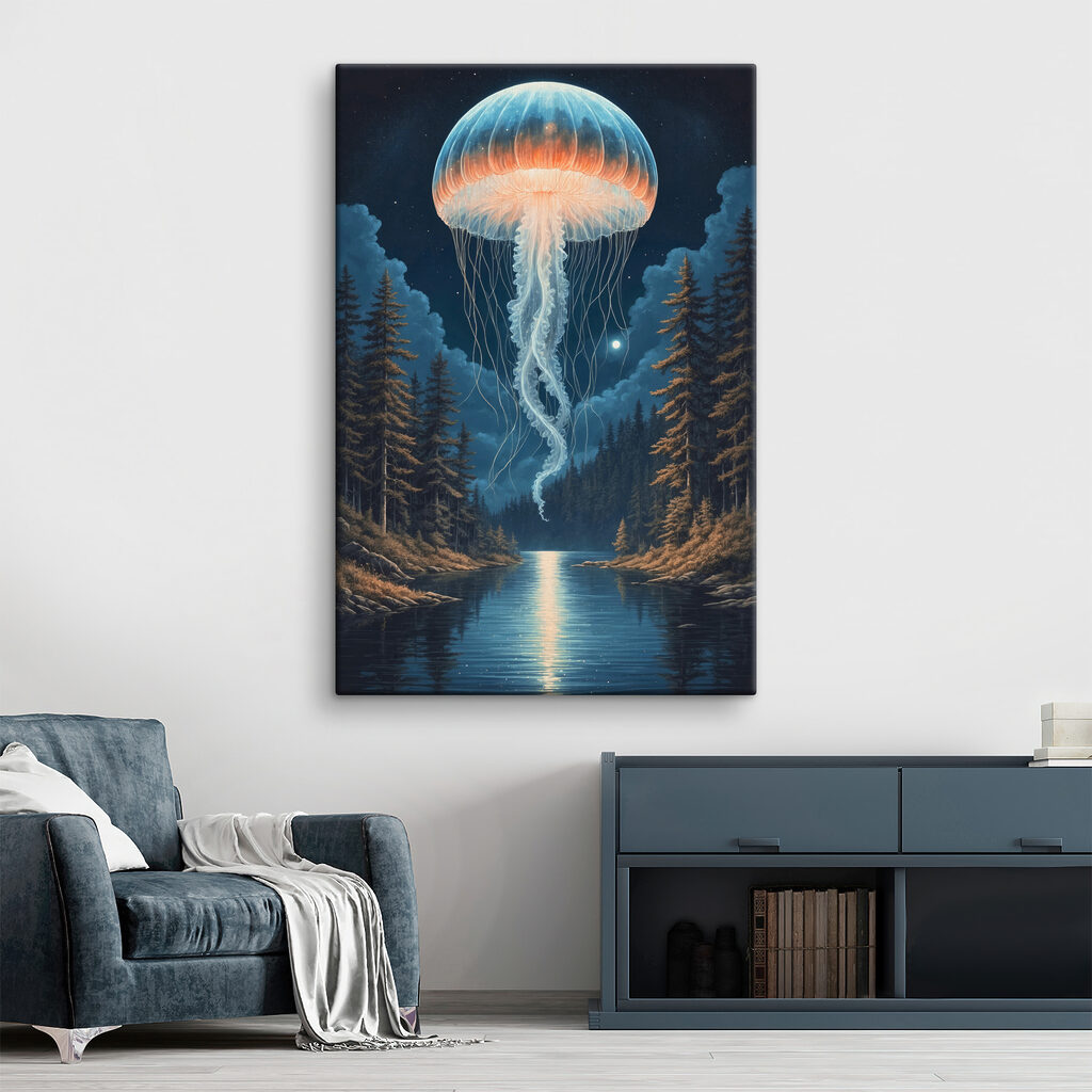 A jellyfish in the sky A jellyfish in the sky