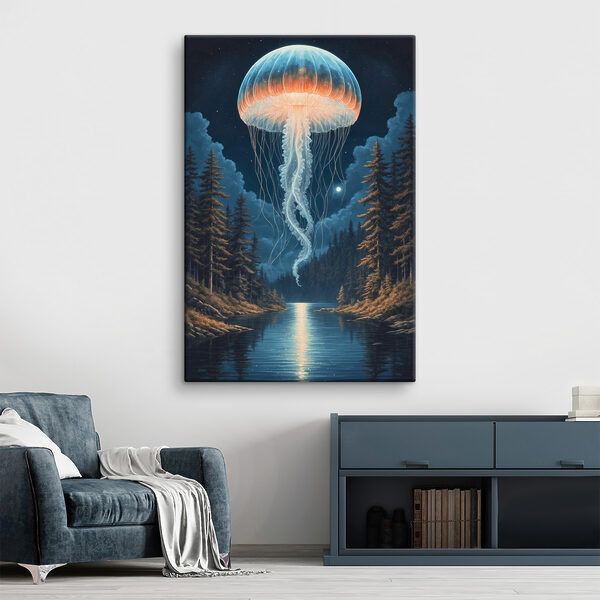 A jellyfish in the sky A jellyfish in the sky