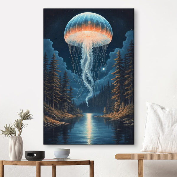 A jellyfish in the sky A jellyfish in the sky