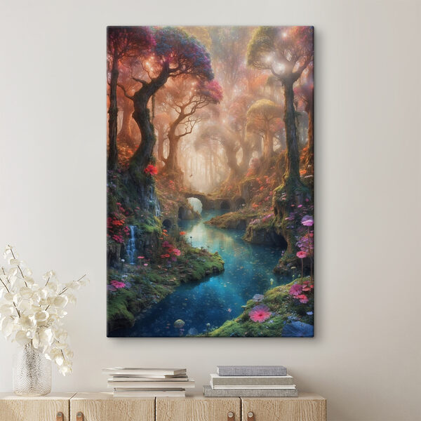 Cuadros Un río que atraviesa un bosque (SKU: s38121) Cuadros Cuadros Un río que atraviesa un bosque (SKU: s38121)