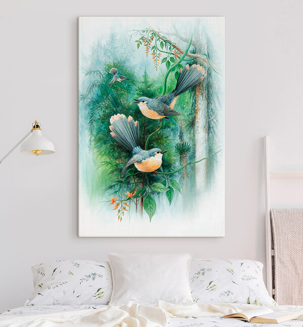 Cuadros Un cuadro de pájaros en la rama de un árbol (SKU: s38202) Cuadros Cuadros Un cuadro de pájaros en la rama de un árbol (SKU: s38202)