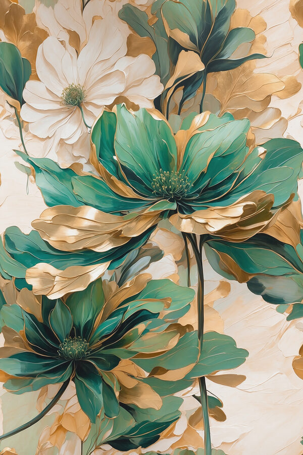 A close up of a flower