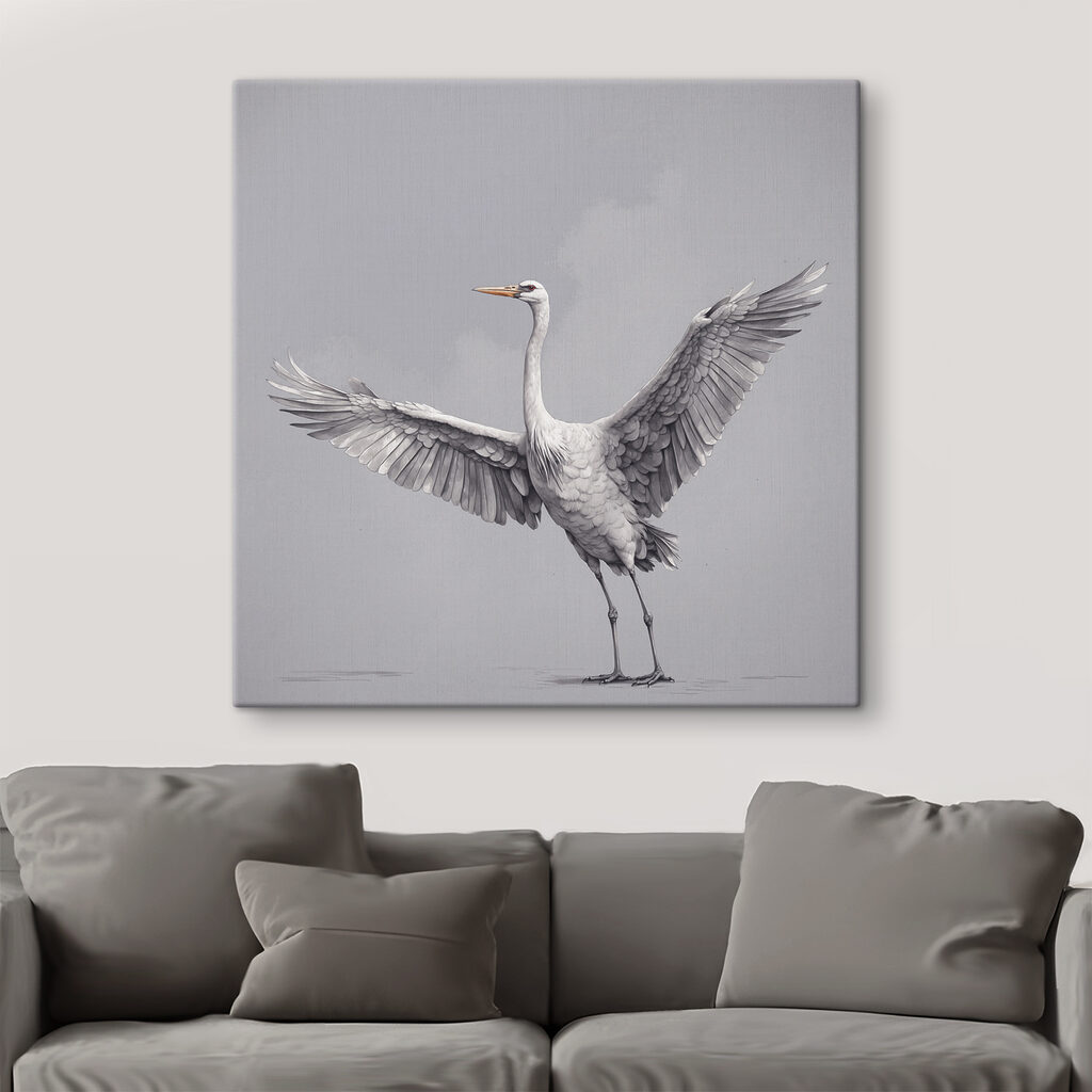 A bird with wings spread A bird with wings spread