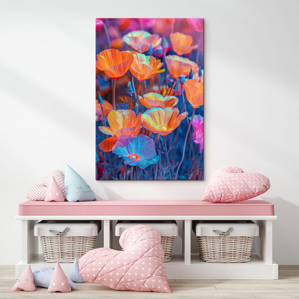 A group of colorful flowers A group of colorful flowers