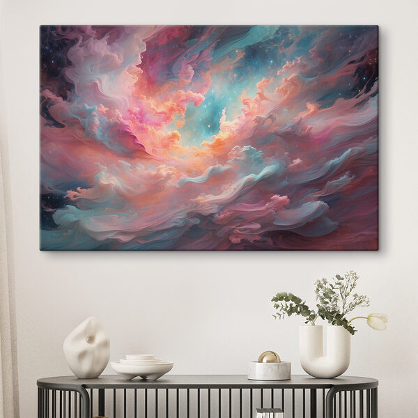 Cuadros Unas nubes de colores en el cielo