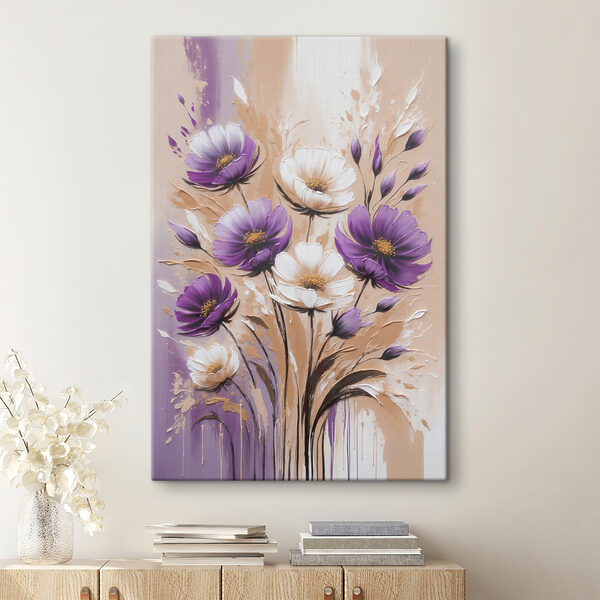 Un cuadro de flores en una pared s38225pig118m 600x600 - Un cuadro de flores en una pared - tegory