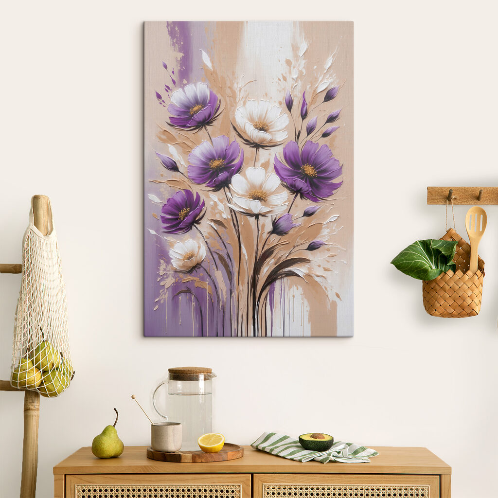 Un cuadro de flores en una pared s38225pik300 1024x1024 - Un cuadro de flores en una pared - tegory