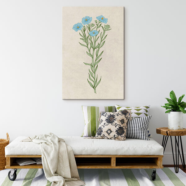 Un dibujo de una planta con flores azules s38235pig308 600x600 - Un dibujo de una planta con flores azules - tegory