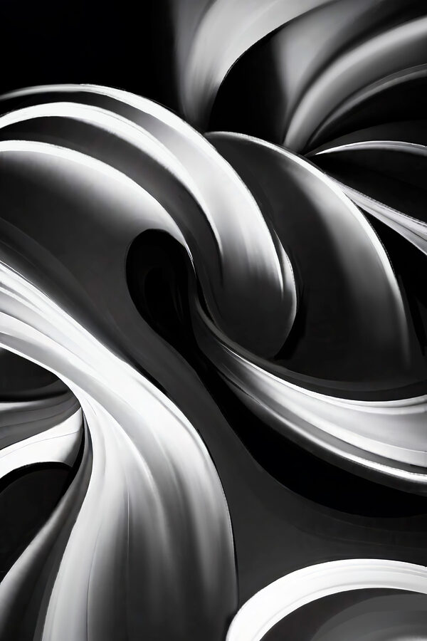 s38270p 600x900 - Un fondo en blanco y negro con remolinos - tegory