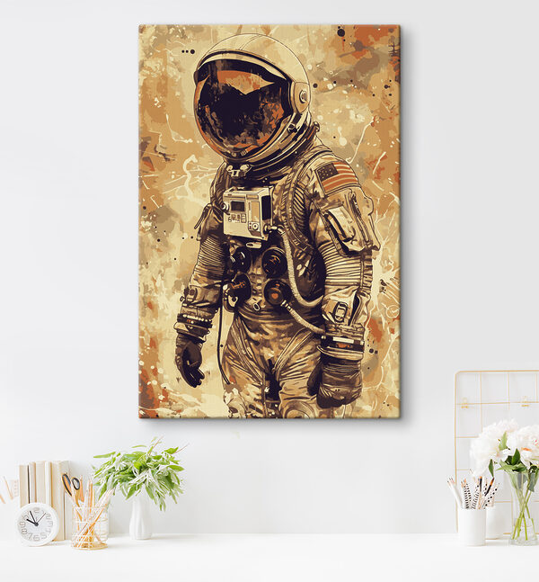 A astronaut in a space suit A astronaut in a space suit