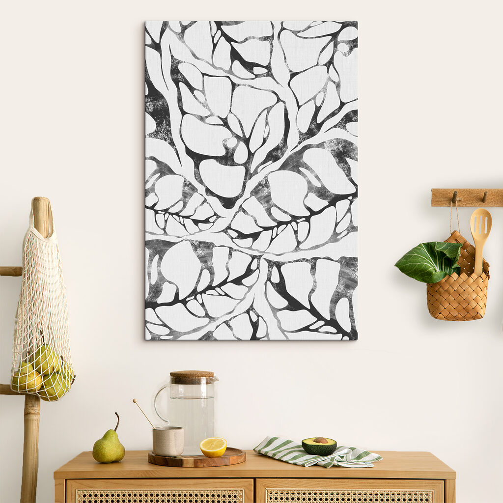 A black and white pattern