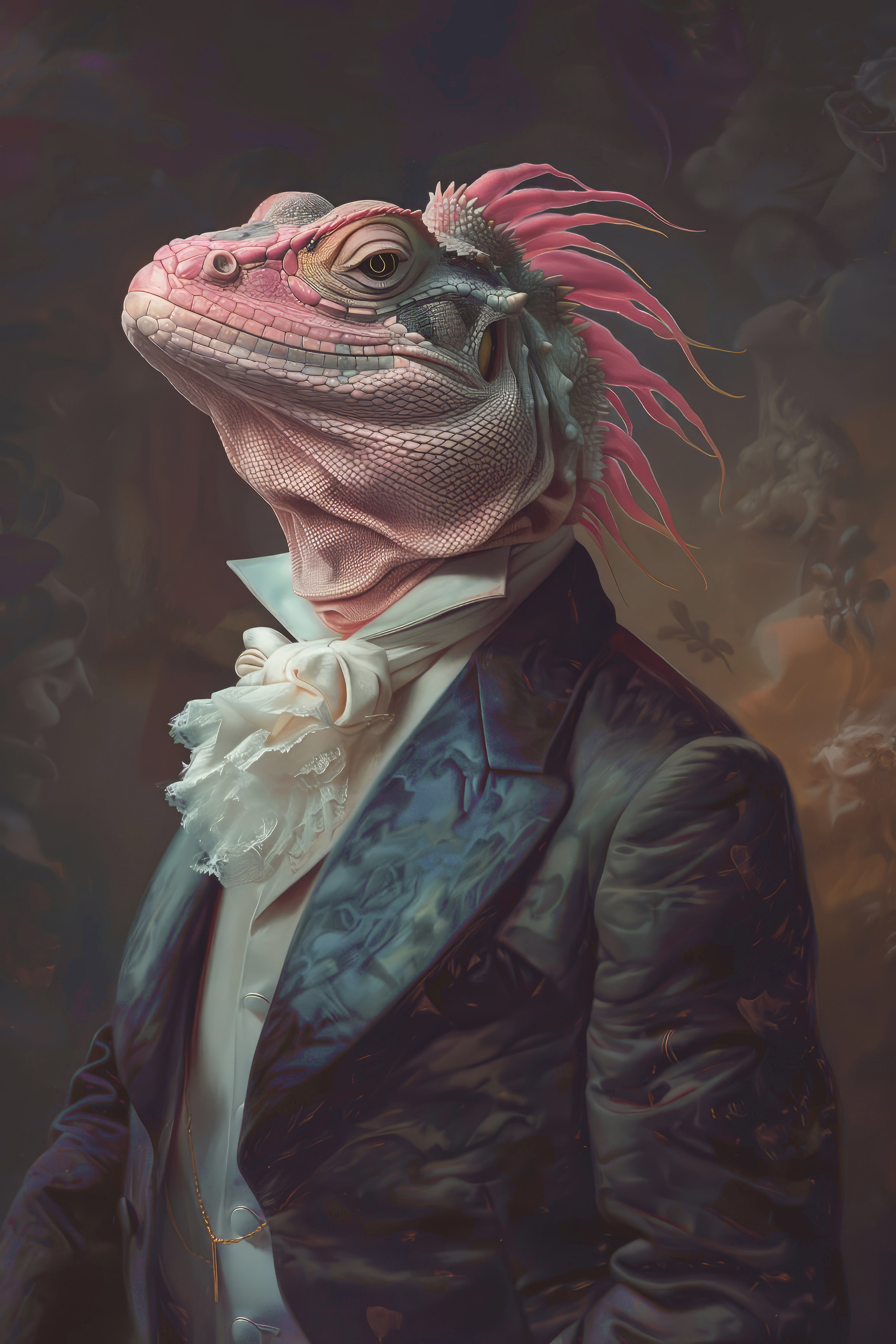 A person in a suit
