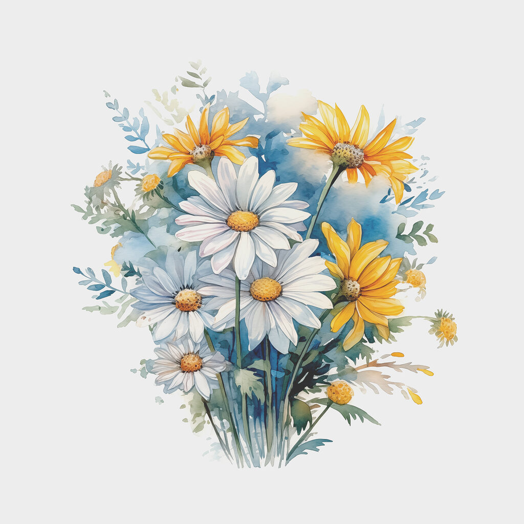 A bouquet of flowers