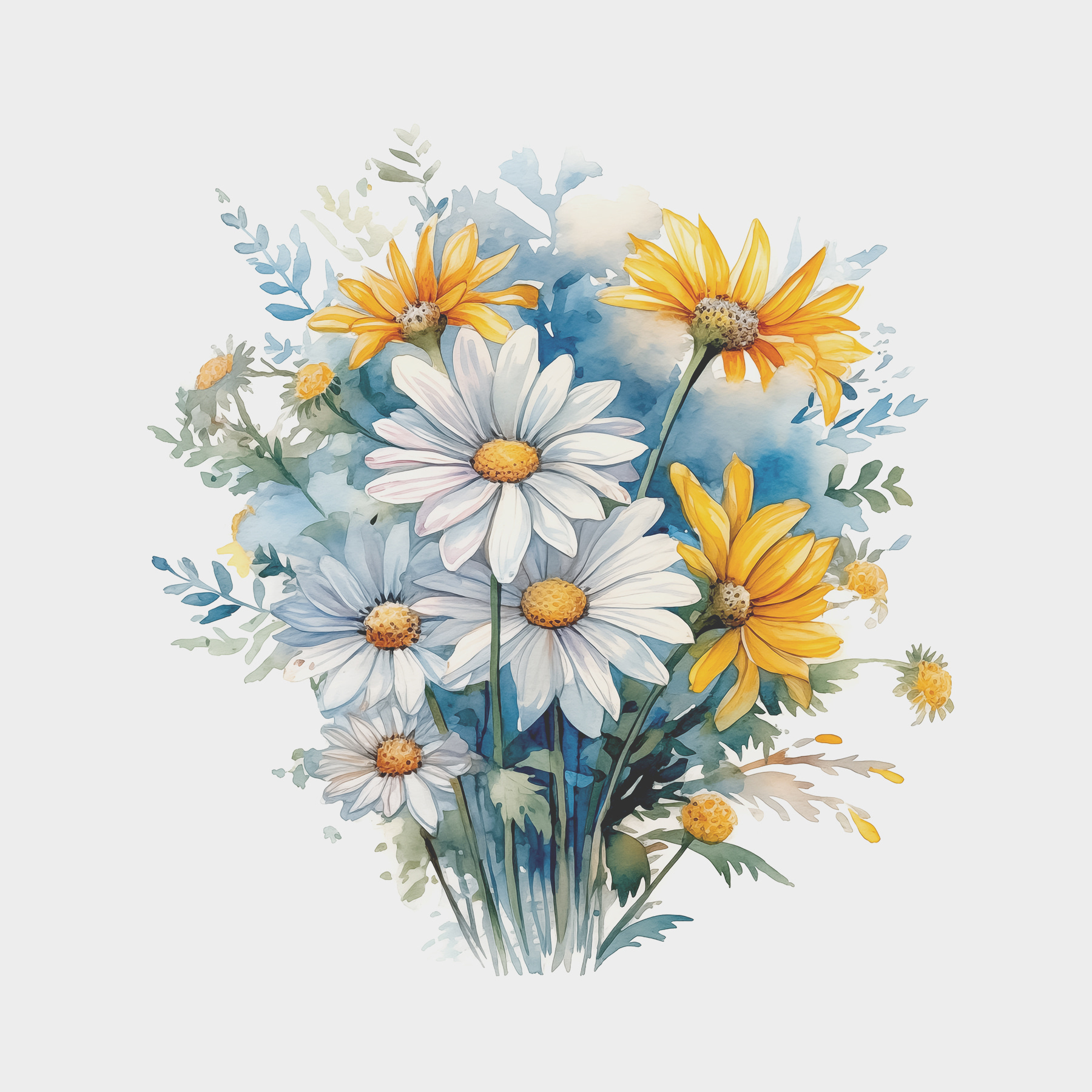 A bouquet of flowers