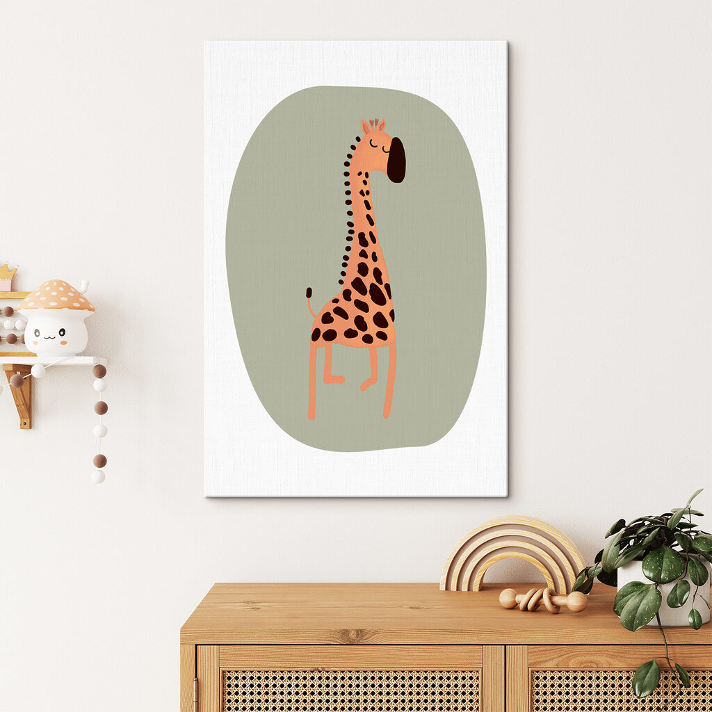 A giraffe with a black nose A giraffe with a black nose