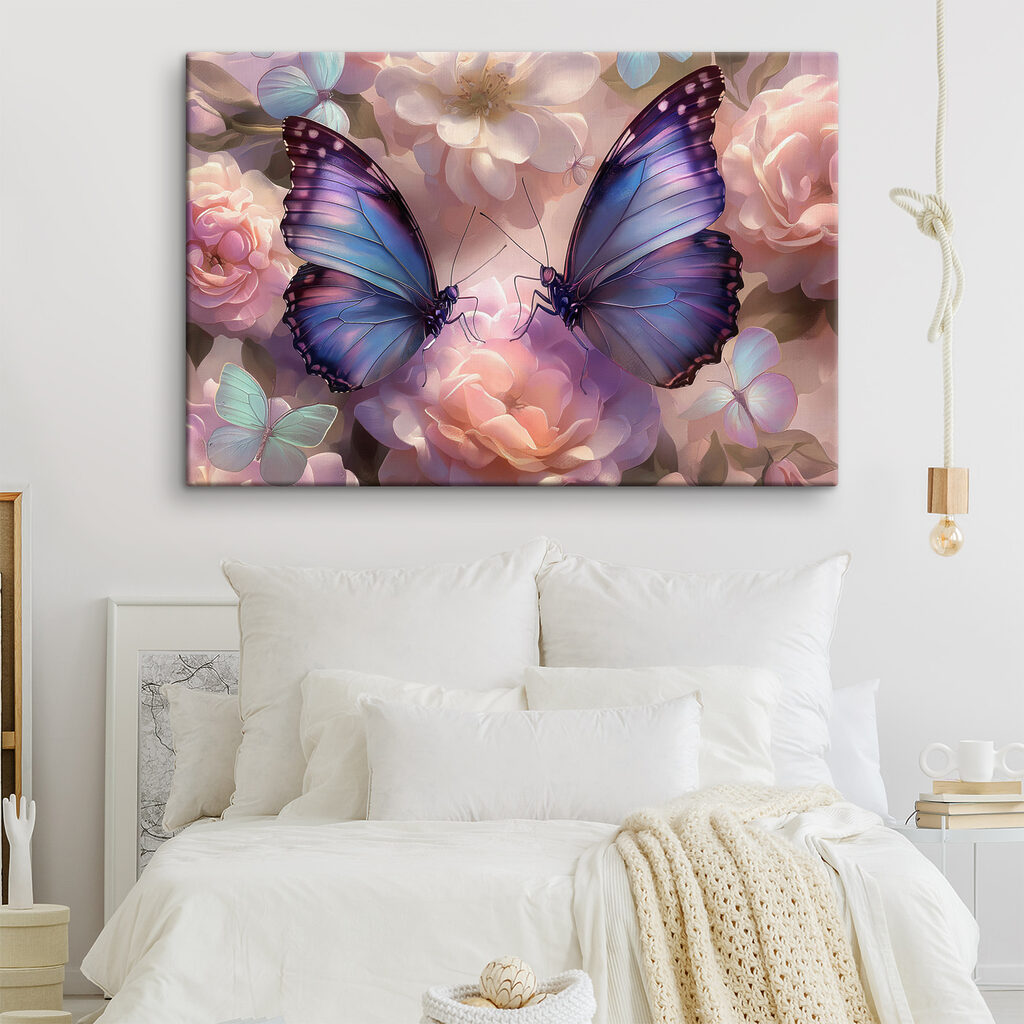 Two butterflies on a flower Two butterflies on a flower
