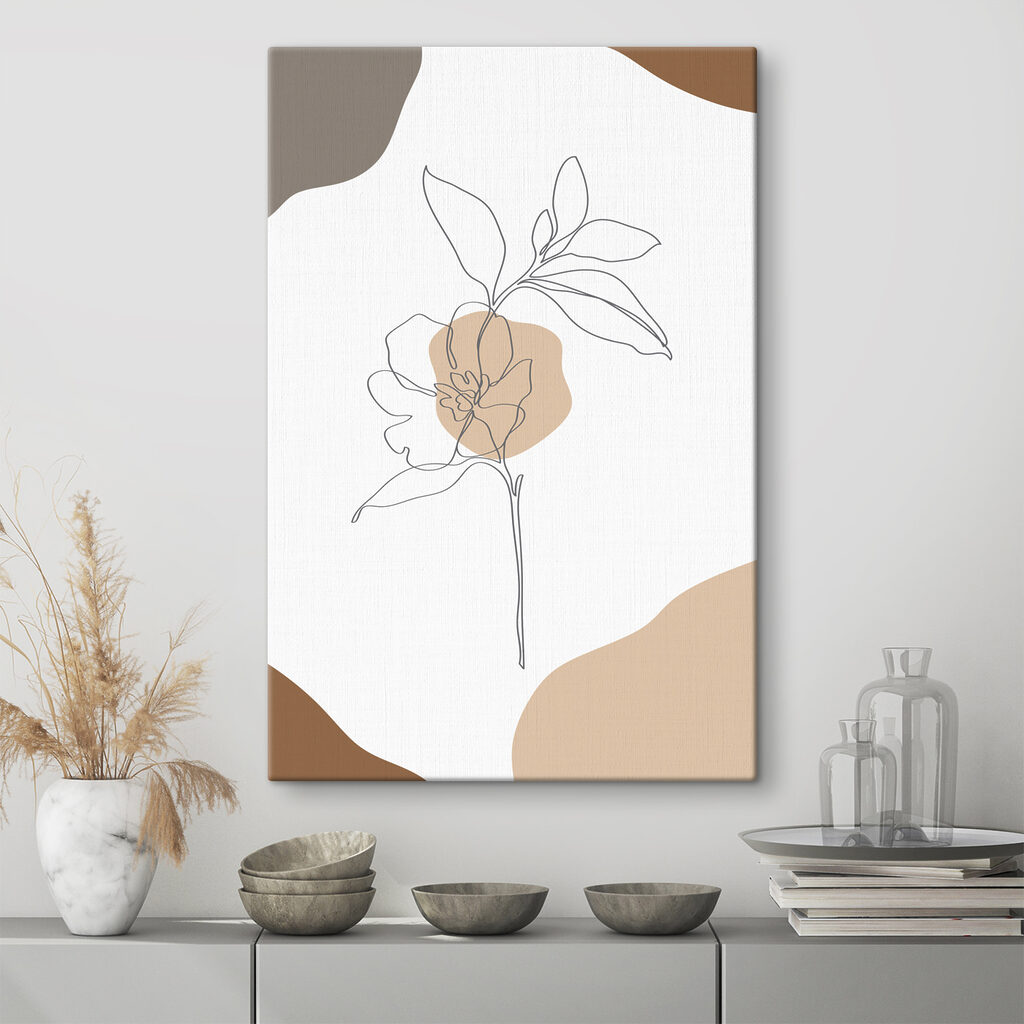 A drawing of a flower A drawing of a flower