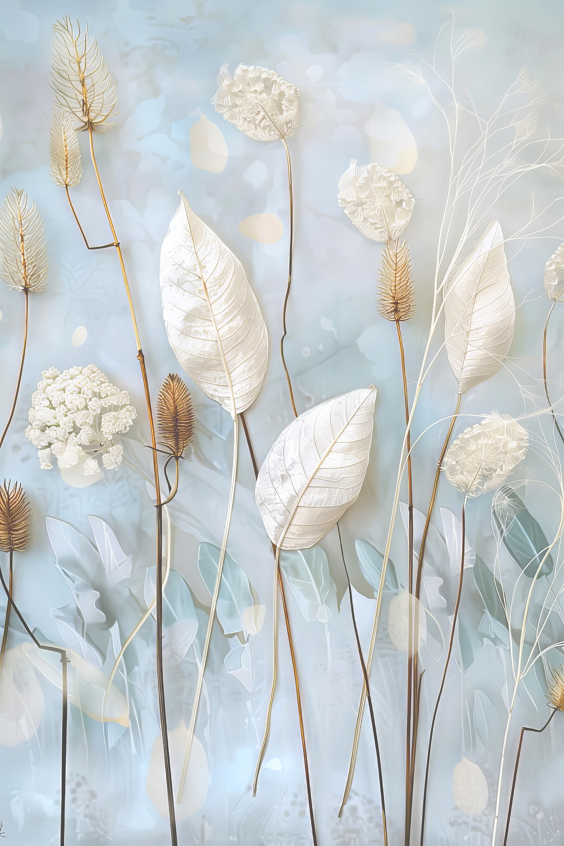 A close up of a wallpaper
