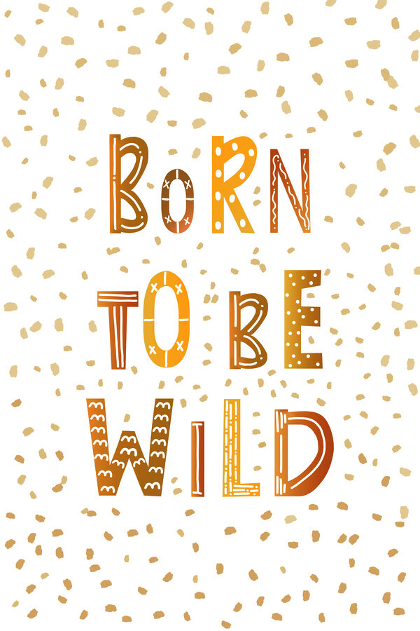 A yellow and orange text