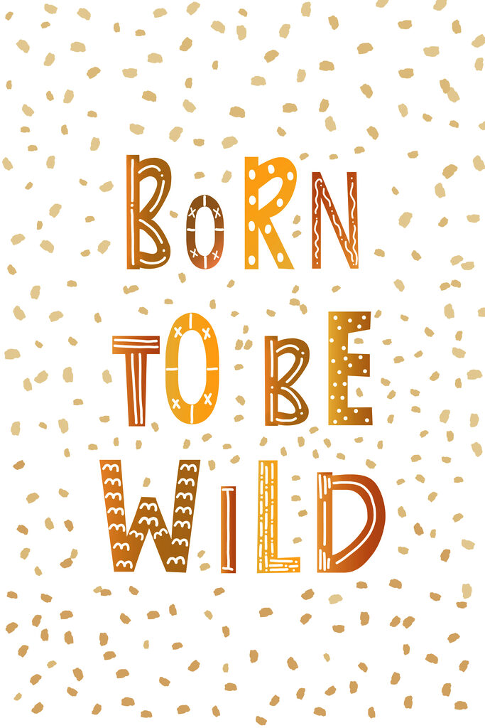 A yellow and orange text