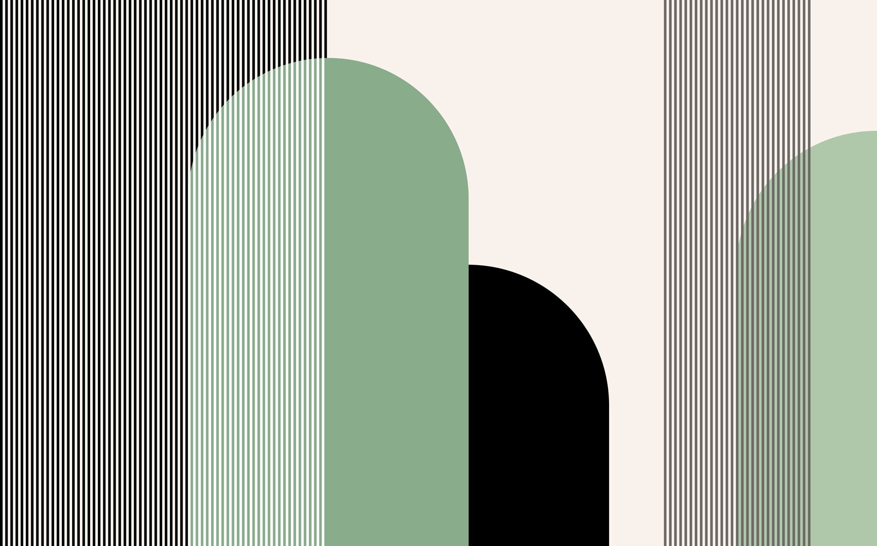 w00631v1p - Unas formas geométricas verdes y negras - tegory